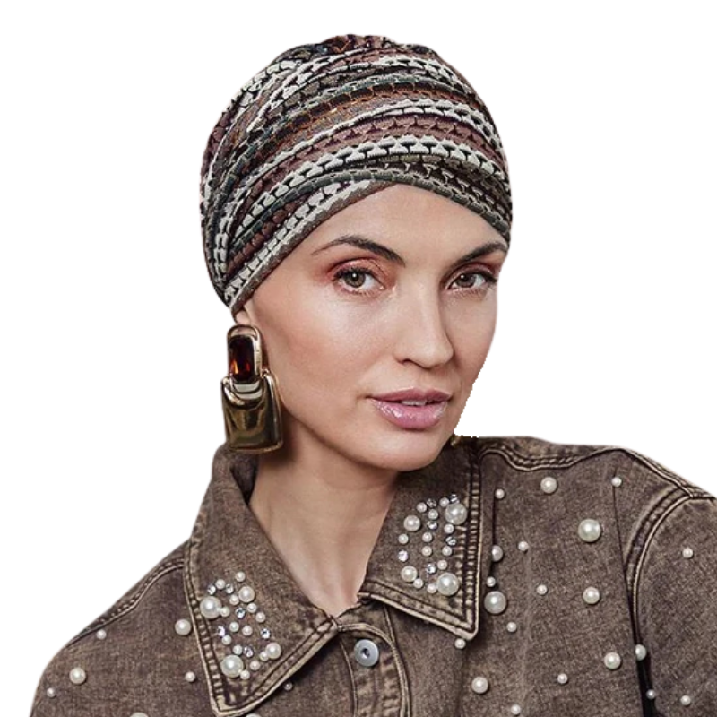 Sapphire Boho turban - Dentelle d’automne