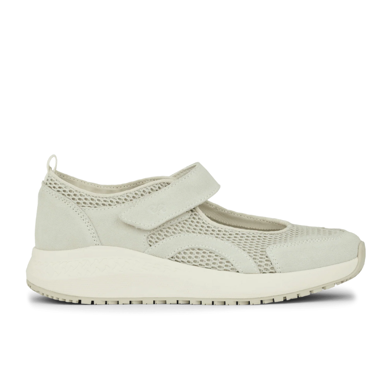 Green Comfort ballerine sporty - Blanc