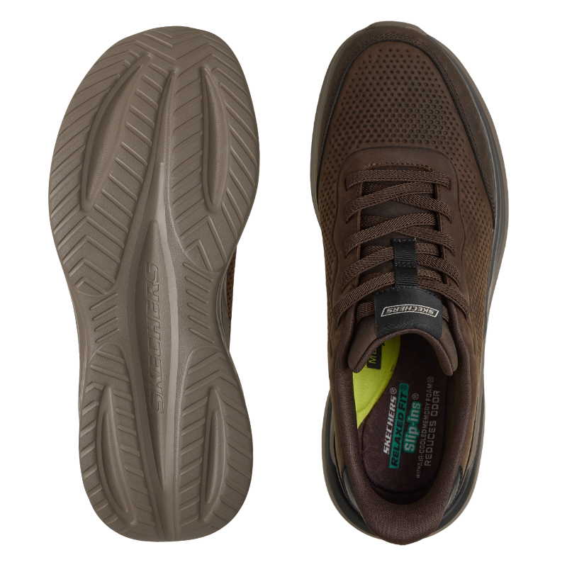 Skechers slip-in pour homme – Marron