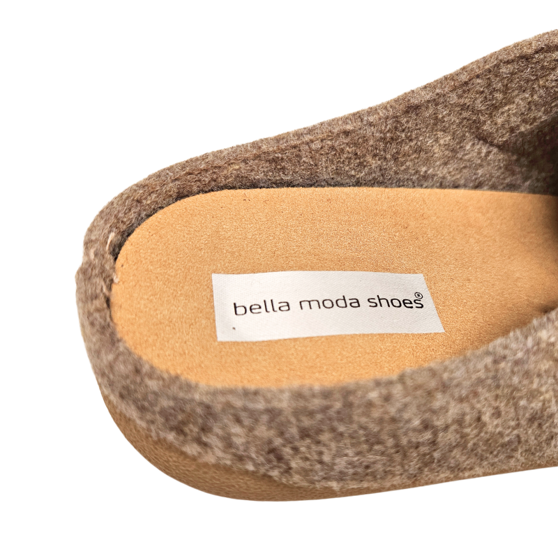 Bella Moda chaussons d’intérieur pour femme - Beige