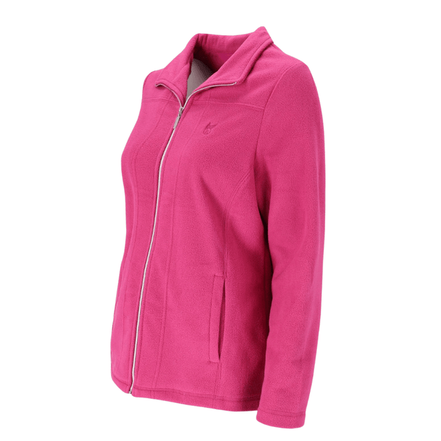 Cardigan i fleece til damer - Pink
