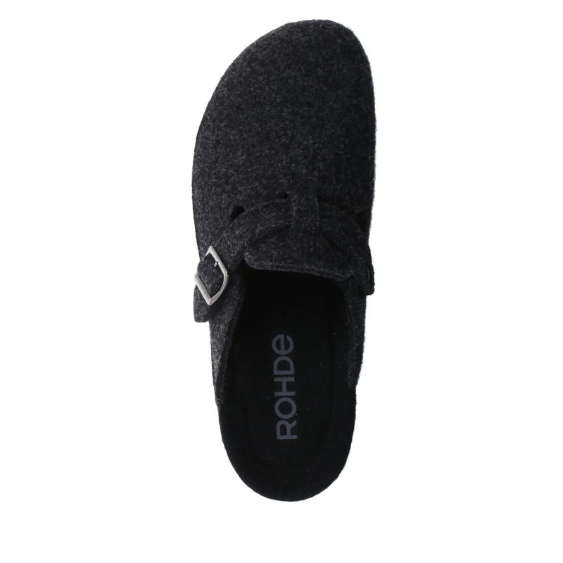 Rohde herrehjemmesko - Mørkegrå