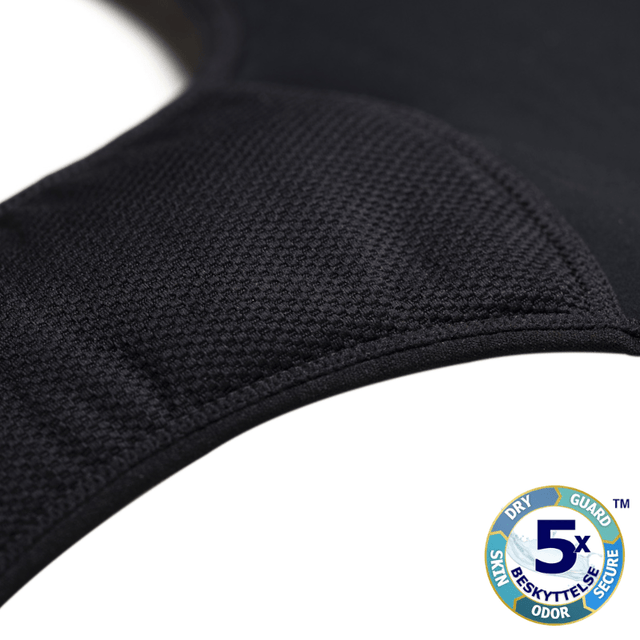 Inkontinens trusse Elva MidRise 90 - Sort