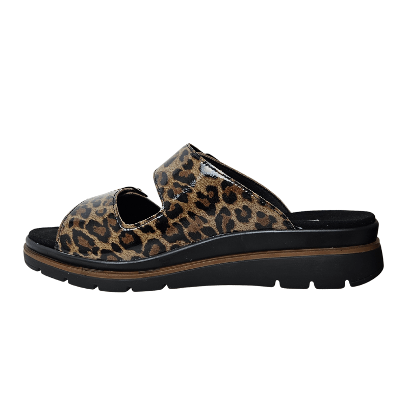 Fidelio dameslipper - Leopard - Seniorshop