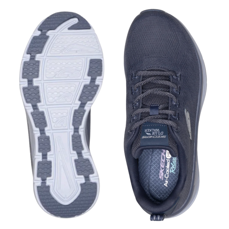 Skechers sneaker imperméable pour femme - Bleu poussiéreux