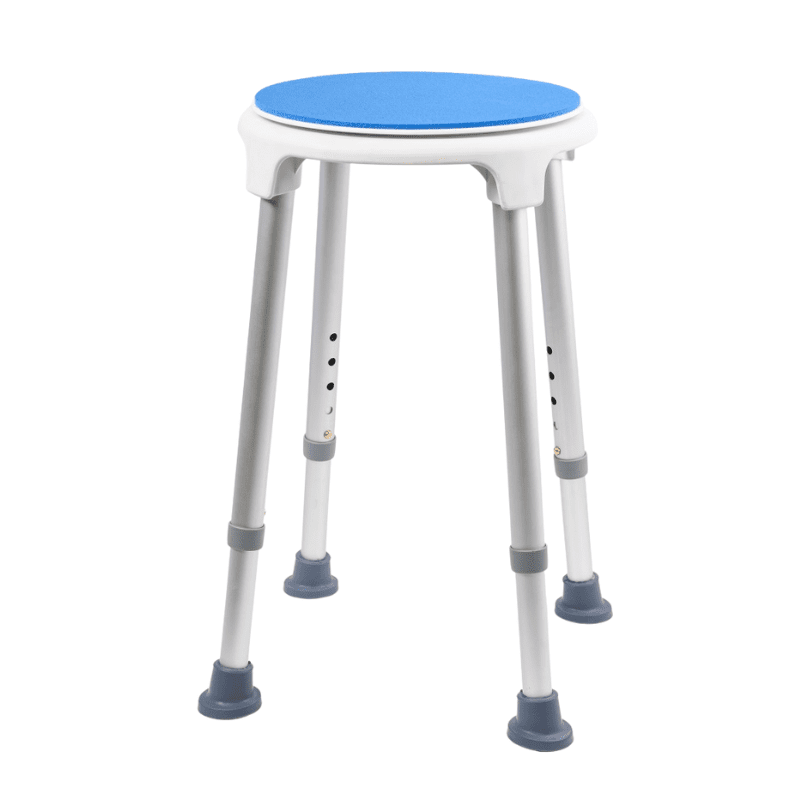 Badetaburet med drejeskive