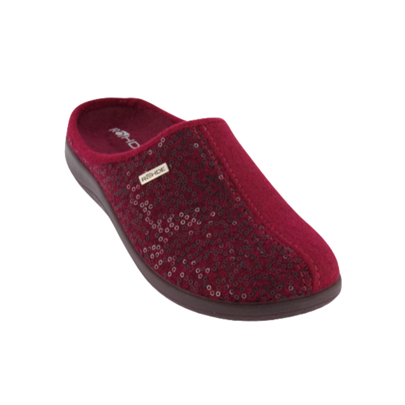 Pantoufle pour femme - Rouge