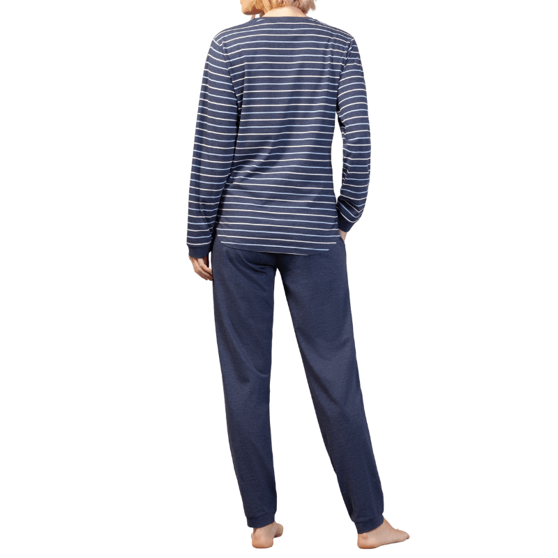Nattøj til damer - Blå striber