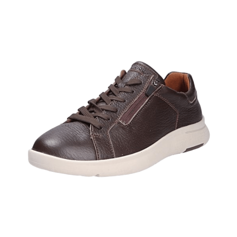 Waldläufer herresko i læder - Mørkebrun