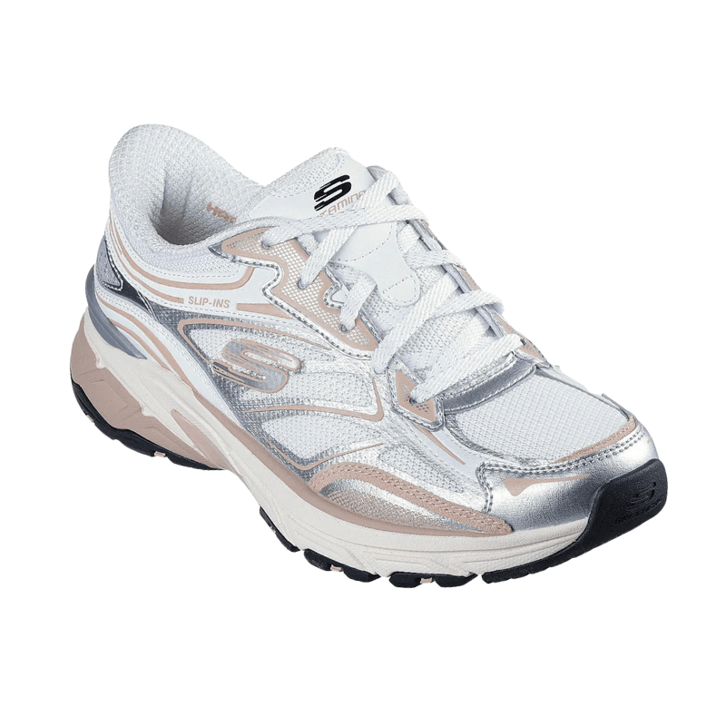 Skechers slip - in damesneaker - Hvid