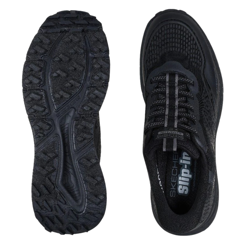 Sneaker Skechers imperméable pour homme – Noir