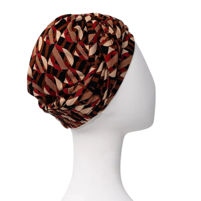 Turban bohème Sapphire - Art tribal