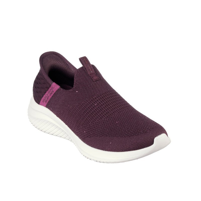 Skechers damesneaker - Bordeaux - Seniorshop