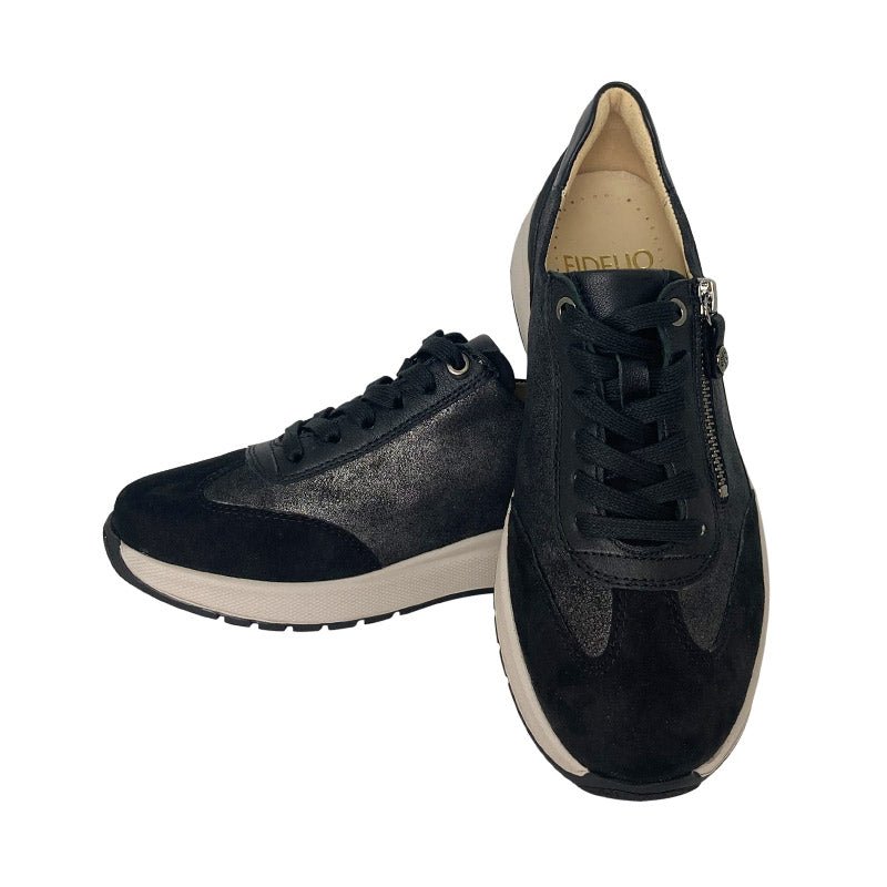 Fidelio damesneaker - Sort - Seniorshop