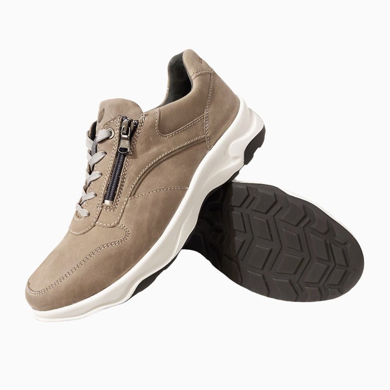 Waldläufer sporty herresneaker - Beige - Seniorshop