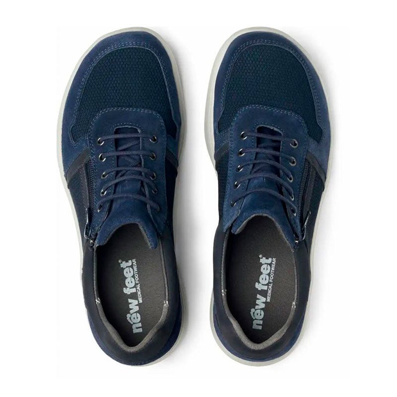 New Feet herresneaker - Mørkeblå - Seniorshop