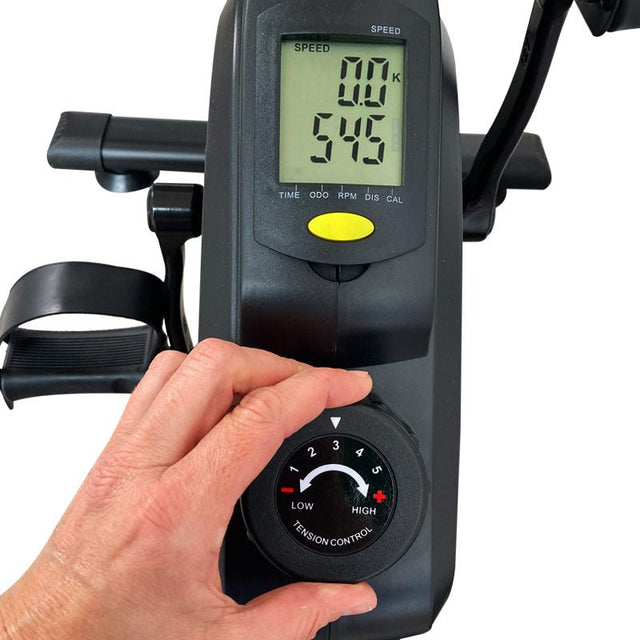 Pedaltræner med magnetisk modstand - Seniorshop