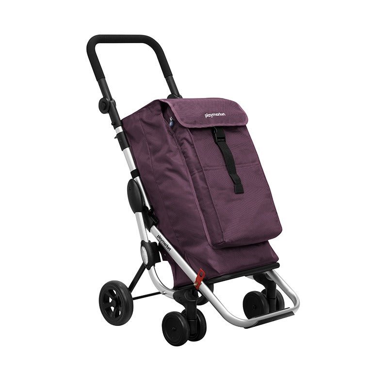 Go up Original indkøbsvogn - Blomme - Seniorshop