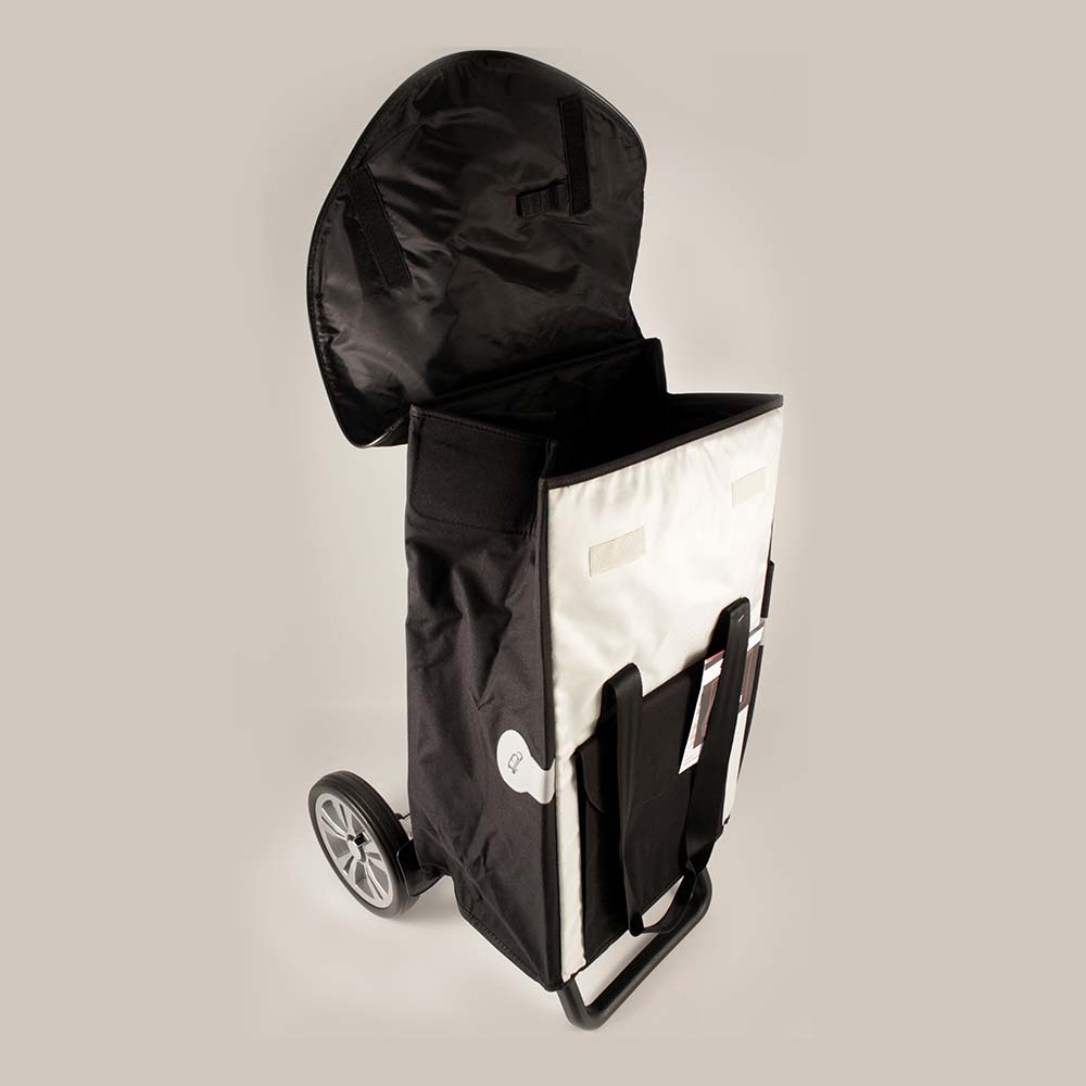 Senta indkøbsvogn - Justerbart håndtag - Seniorshop