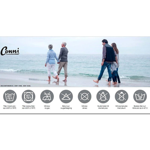 Inkontinens underbukser - Grå - Seniorshop