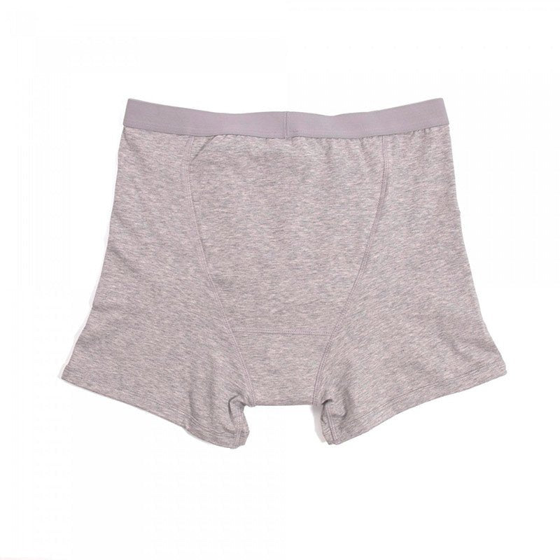 Inkontinens boxershorts - Grå - Seniorshop