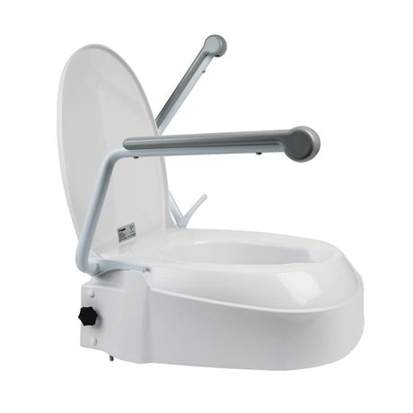 Toiletforhøjer med indstillelig sædehøjde - Seniorshop