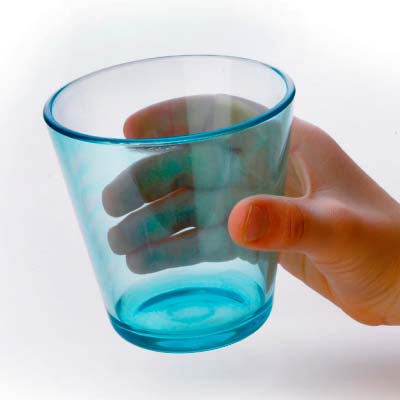 Plastglas - Konisk form - Seniorshop