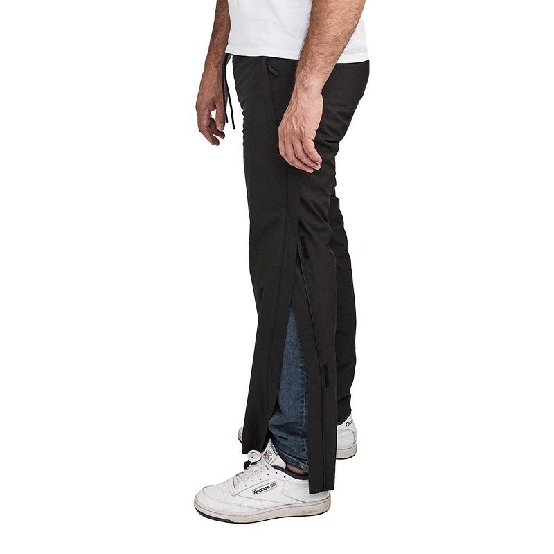 Vandtætte bukser med lynlås - Sort - Seniorshop