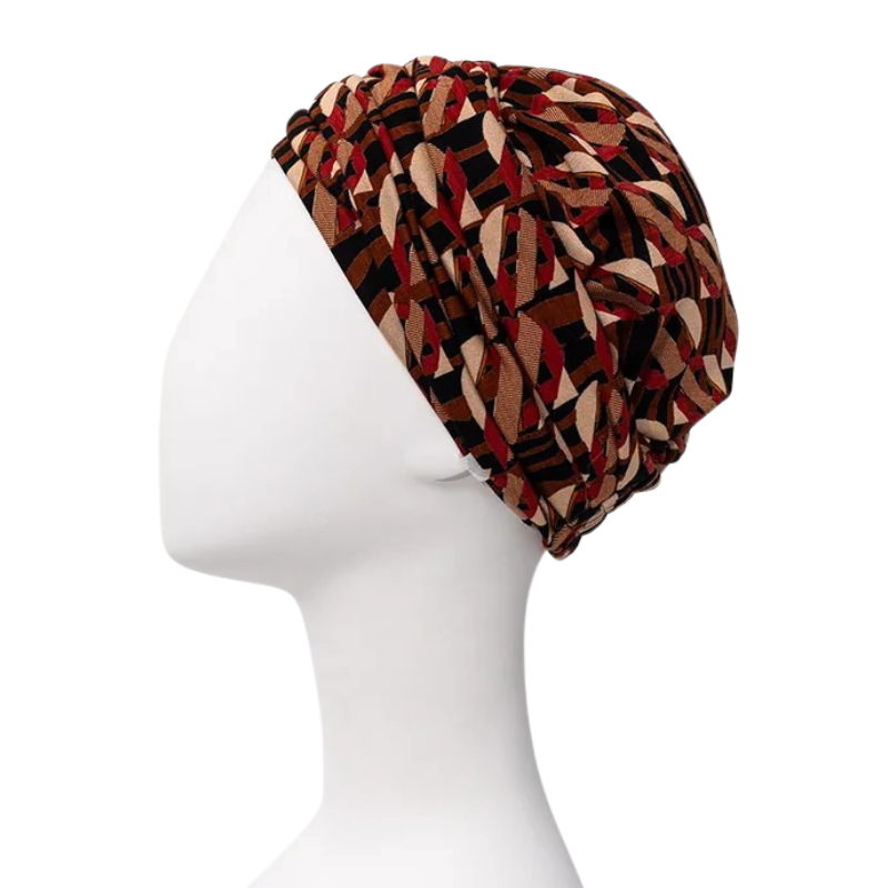 Turban bohème Sapphire - Art tribal