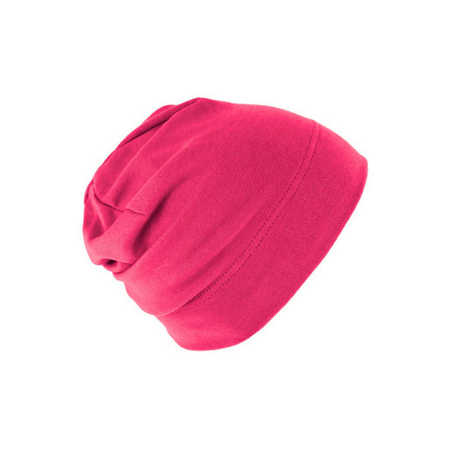 Bonnet en coton léger - Rose