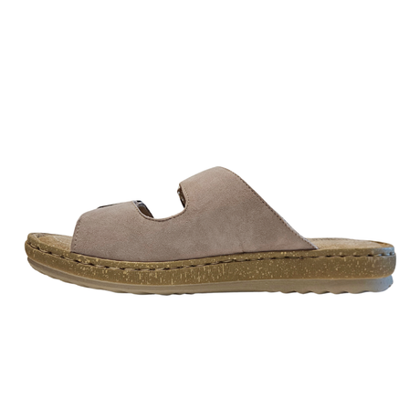 Relaxshoe chausson pour femme - Gris chaud
