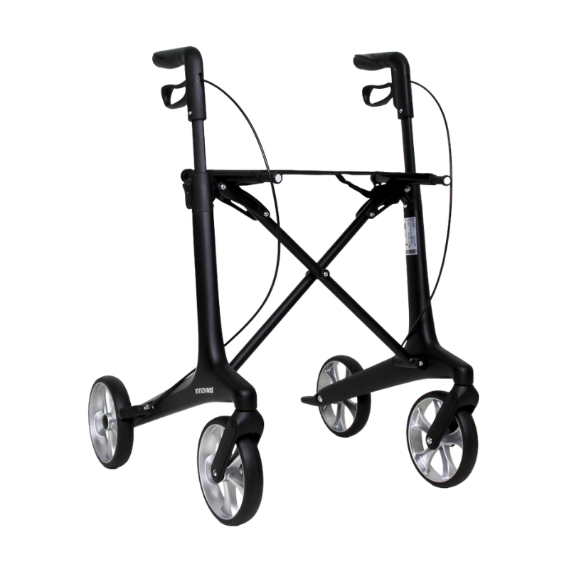 Oscar carbon rollator - Sort