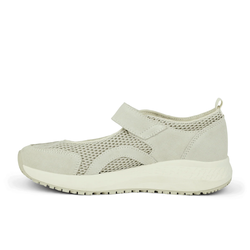 Green Comfort ballerine sporty - Blanc