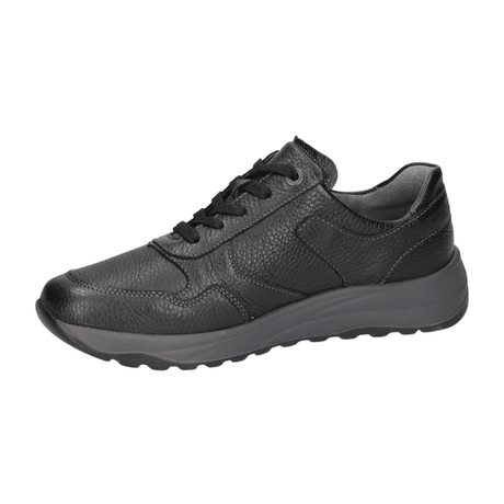Waldläufer bred herresneaker - Sort