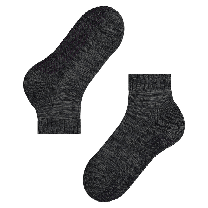 Skridsikre hyggestrømper - Mørkegrå