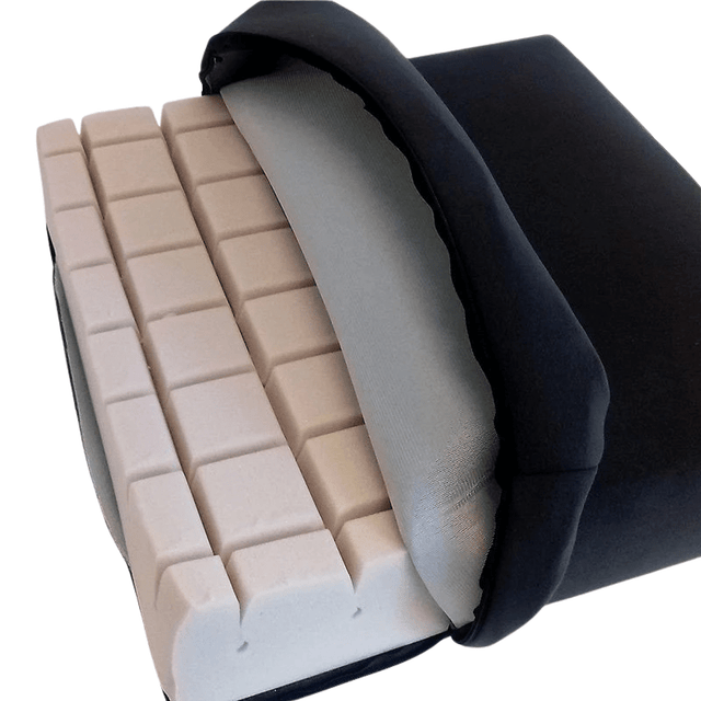 Velourbetræk til siddepude - 43x43x10 cm