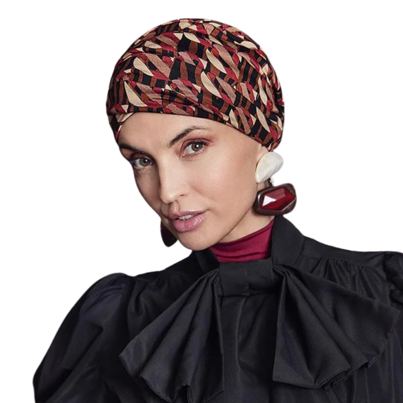 Turban bohème Sapphire - Art tribal