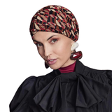 Turban bohème Sapphire - Art tribal