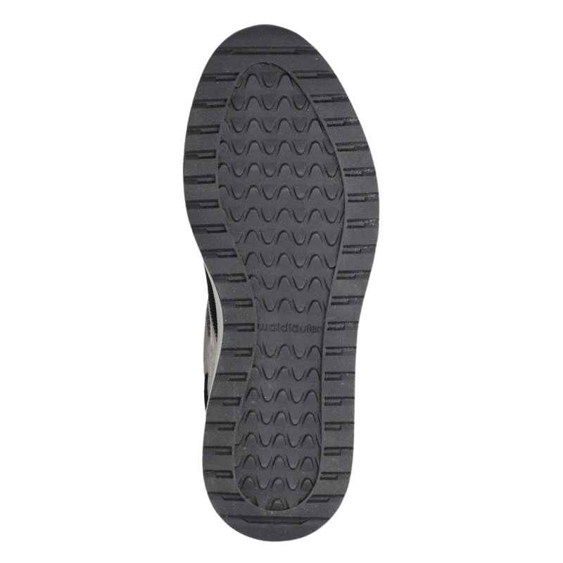 Chaussures en nubuck velours 'Jenna' en noir