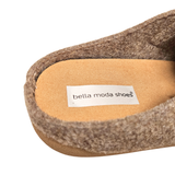 Bella Moda chaussons d’intérieur pour femme - Beige
