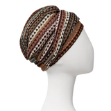 Sapphire Boho turban - Dentelle d’automne