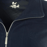 Cardigan i fleece til damer - Mørkeblå