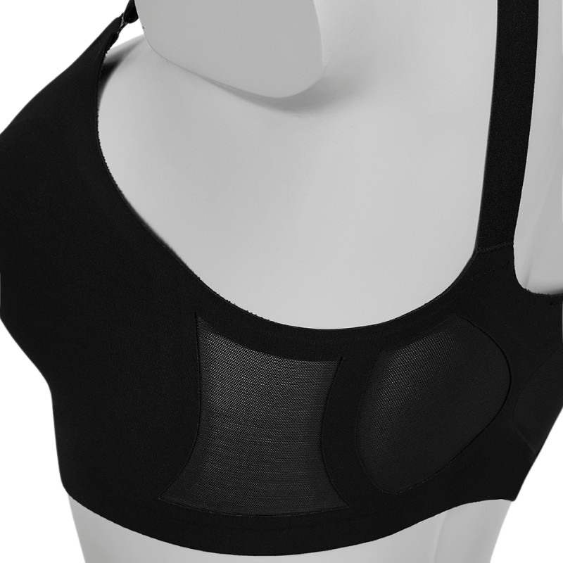 Soutien-gorge post-opératoire noir - Jackie