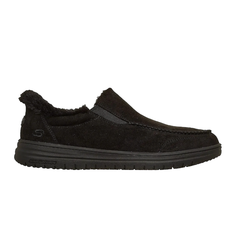 Skechers slip-in chaussons pour hommes - Noir