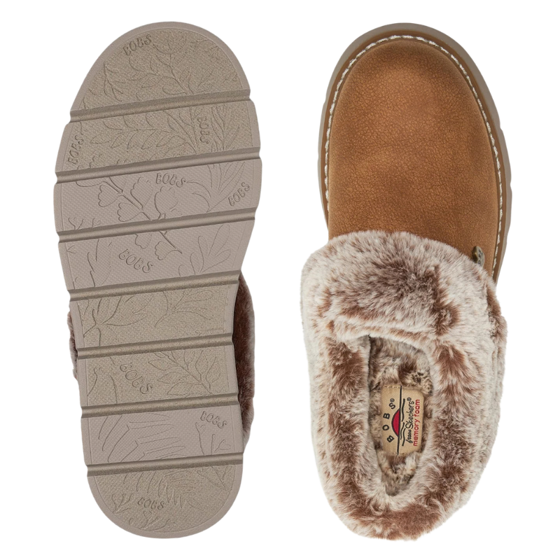 Skechers chaussons femme - Marron