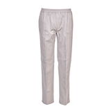 Lette bukser med elastikkant - Lysegrå
