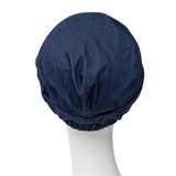 Turban de yoga - Denim bleu foncé