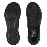 Skechers slip-in chaussures pour dame - Noir