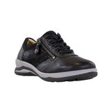 Sneaker femme Fidelio avec matière stretch – Noir