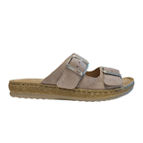 Relaxshoe chausson pour femme - Gris chaud